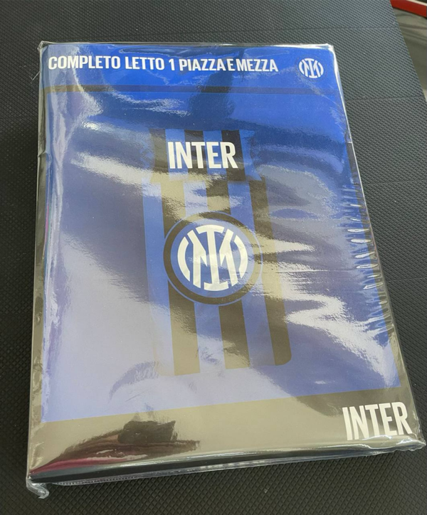 Completo Letto Ufficiale INTER – 1 Piazza e Mezza