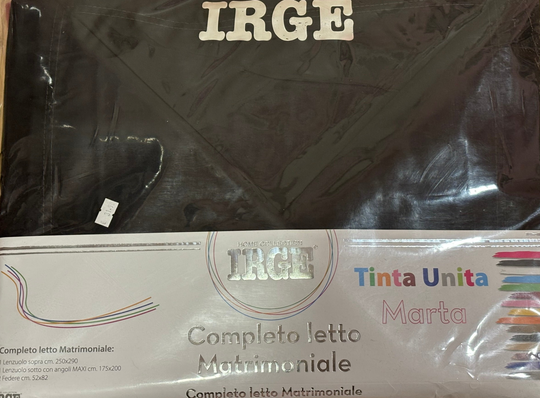 Set Letto 1 Piazza E Mezza DEMONA - Cotone 100%, Tinta Unita, Ipoallergenico - Foto 5