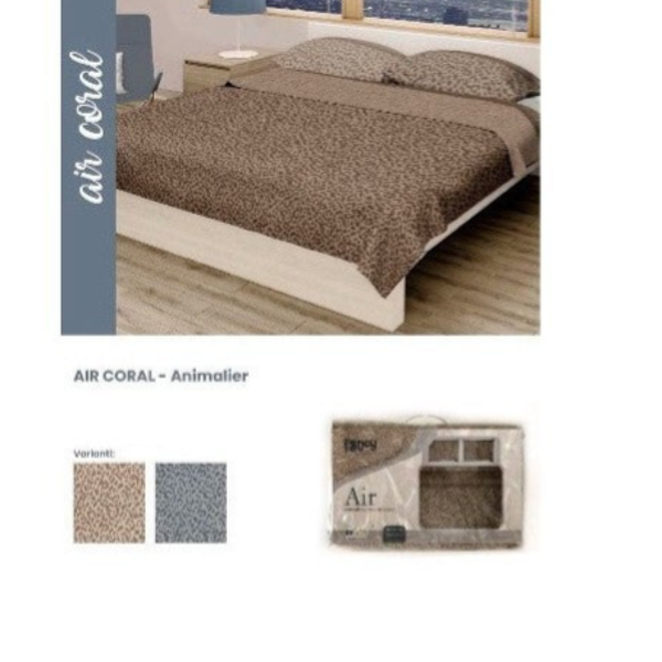 ANIMALIER CORAL LENZUOLO DI PILE