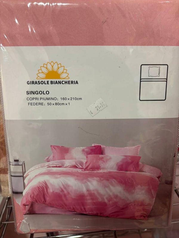 Copripiumino singolo 160x210 federe 50x80x1