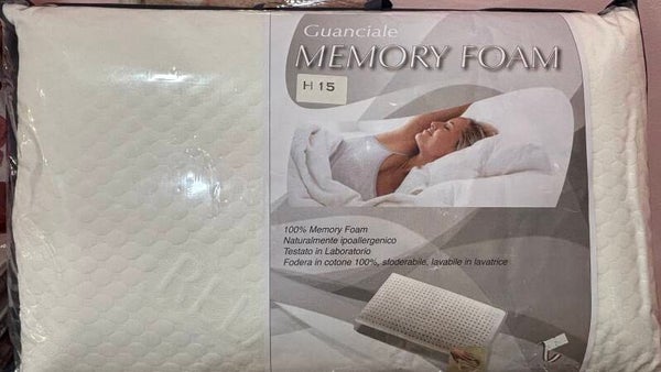 Guanciale in Memory Foam H15