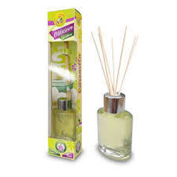 Diffusore Profumato con Bastoncini – Citronella 30 ml