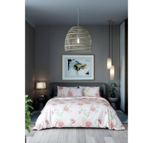 AMBRA COMPLETO LETTO MATRIMONIALE IN COTONE MISTER COTTON