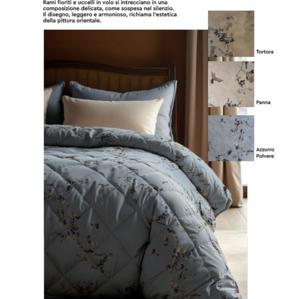 SAKURA TRAPUNTA TESSUTO JACQUARD IN VELLUTO COLLEZIONE VELVET DREAMS