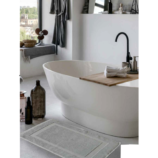 SOLID TAPPETO IN COTONE SCENDI DOCCIA 50X70 CM