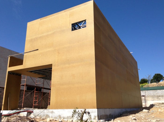 Light steel framing project detail