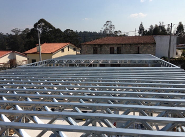 Light steel framing project detail