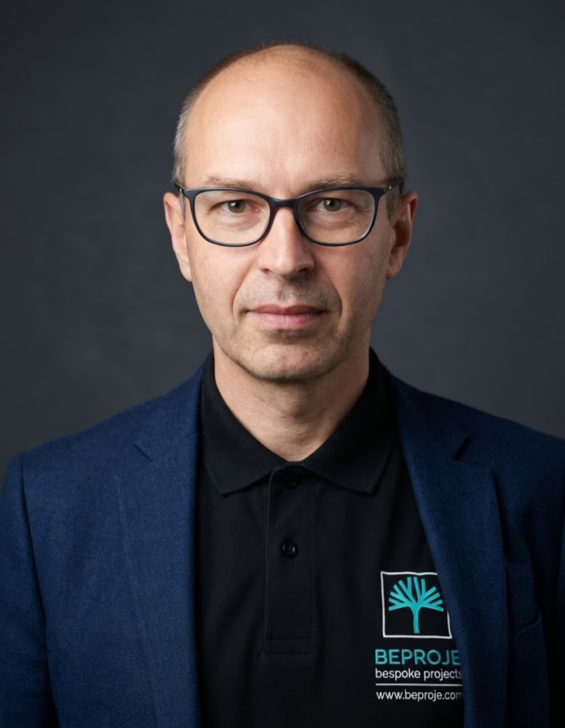Amandas Kalinauskas, Founder and Director of Beproje