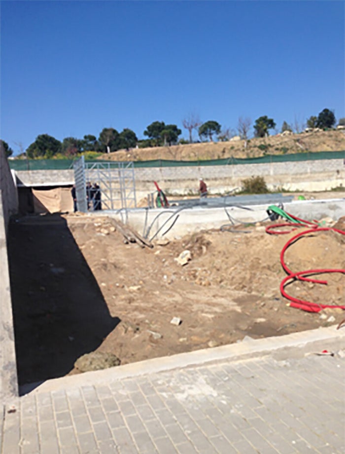 Light steel framing project detail