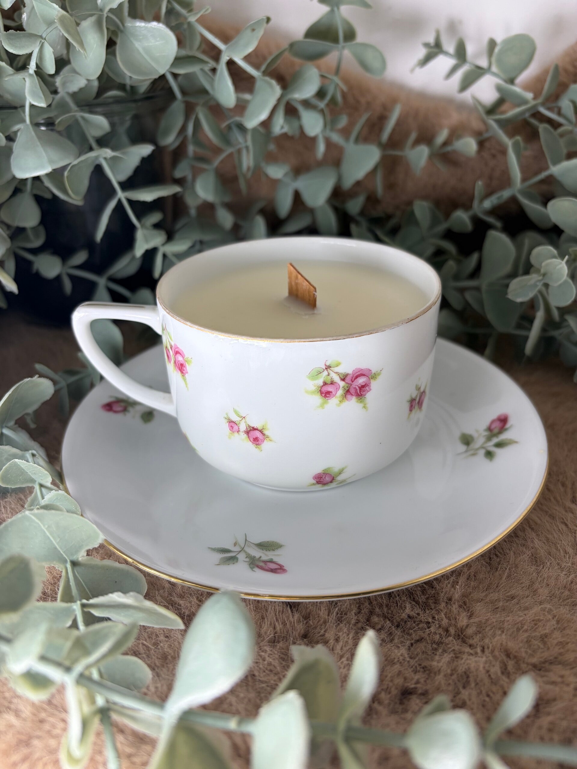 Tasse bougie Poudre de Perlimpinpin – Parfum gourmand