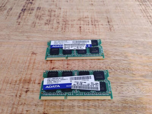 AData 16GB DDR3L | Set van 2x 8GB | 1600Mhz | 1.35V