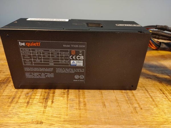 Be Quiet! TFX Power 2 | 300W | TFX | 24Pin | 4 Pin CPU | 80 Plus Bronze