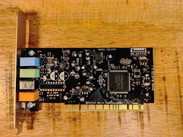 Creative Sound Blaster 5.1 VX | 5.1 Surround Sound | PCI