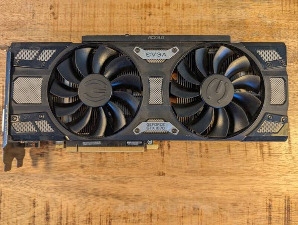 EVGA | GeForce GTX 1070 | 8GB GDDR5 | HDMI | 3x Display Port | DVI | PCI-E x16 3.0