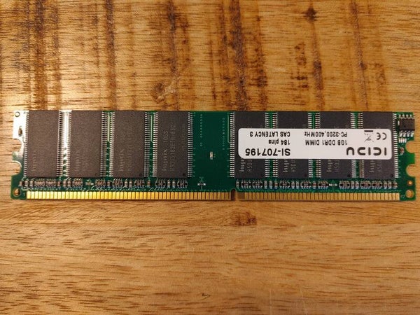 ICIDU | 1GB DDR-Ram | 400Mhz | 2.60V