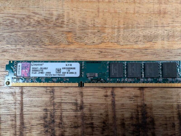Kingston | 8GB DDR3 | 1333Mhz | 1.5V