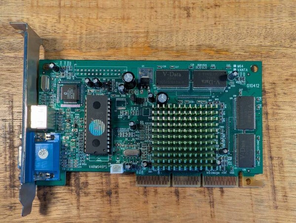 Pine Video | Nvidia TNT2 M64 | 32MB SDR | VGA | AGP