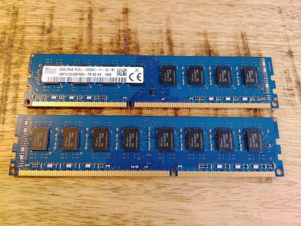 SK Hynix 16GB DDR3L | Set van 2x 8GB | 1600Mhz | 1.35V