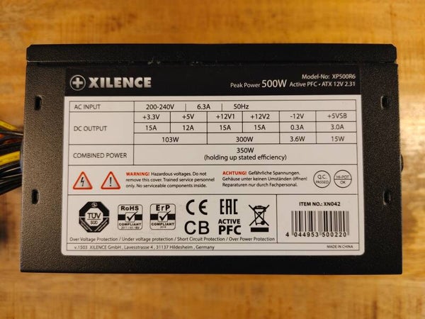 Xilence | 350W | 24Pin | 4/8 Pin | 1x 6/8 Pin GPU