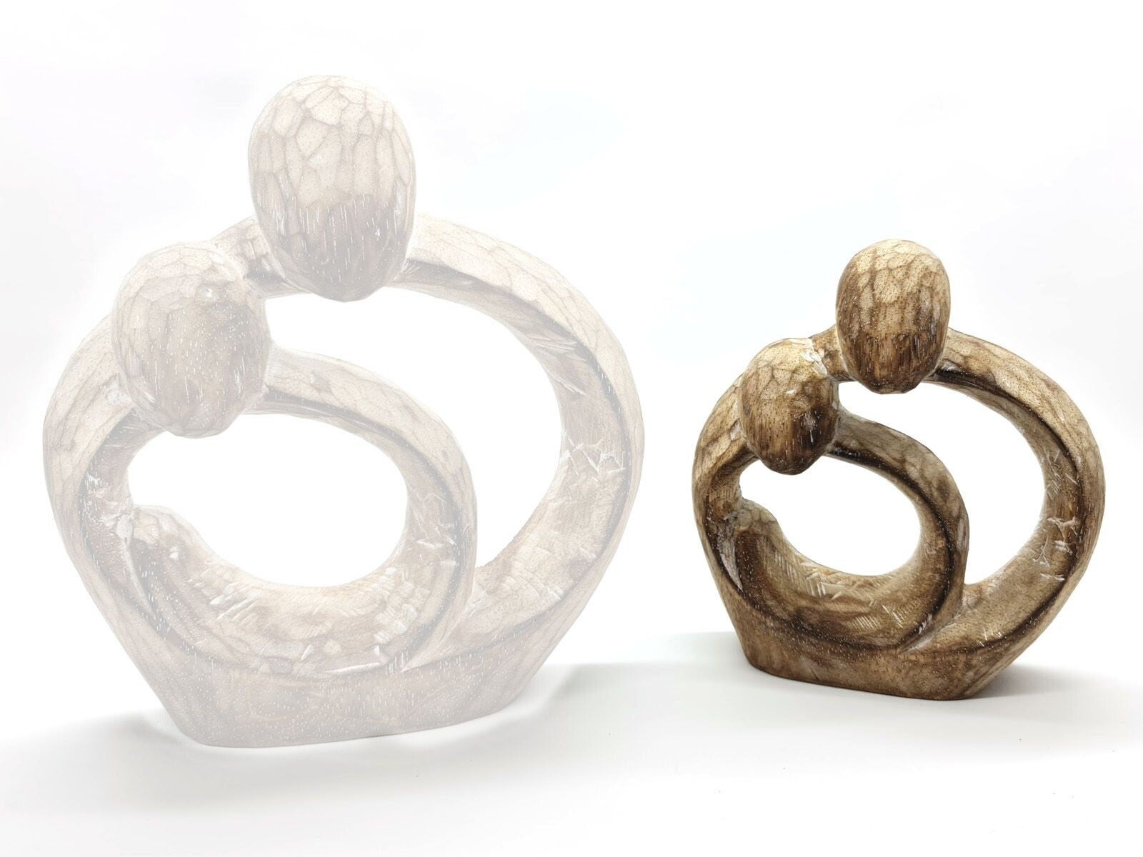 Abstract beeld 2 mensen