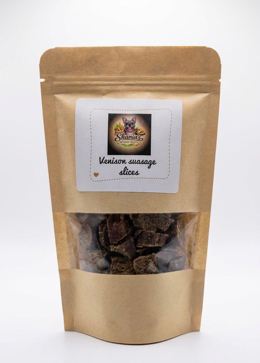 venison sausage slices 100g