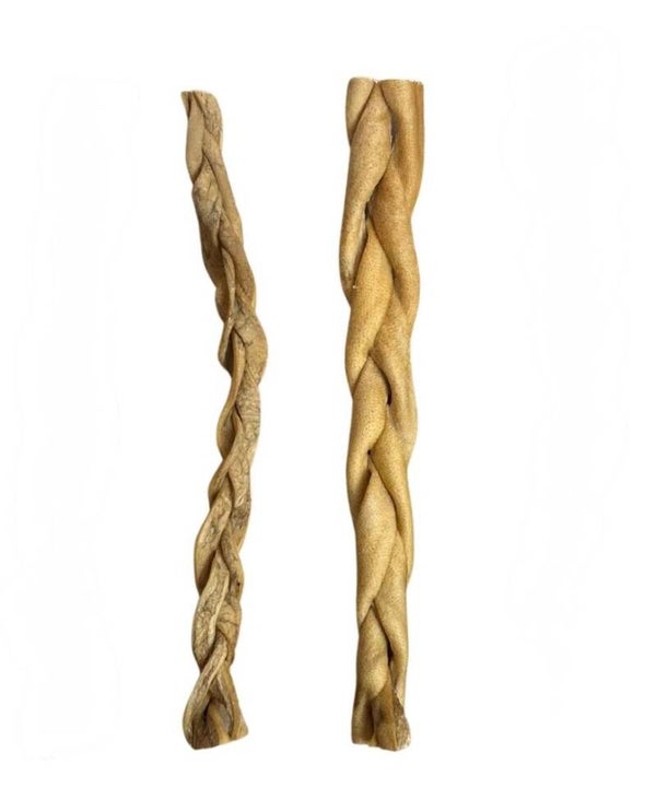 XL beef skin braid