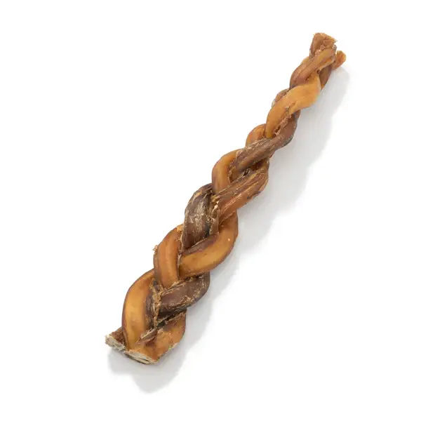 Braided beef pizzle