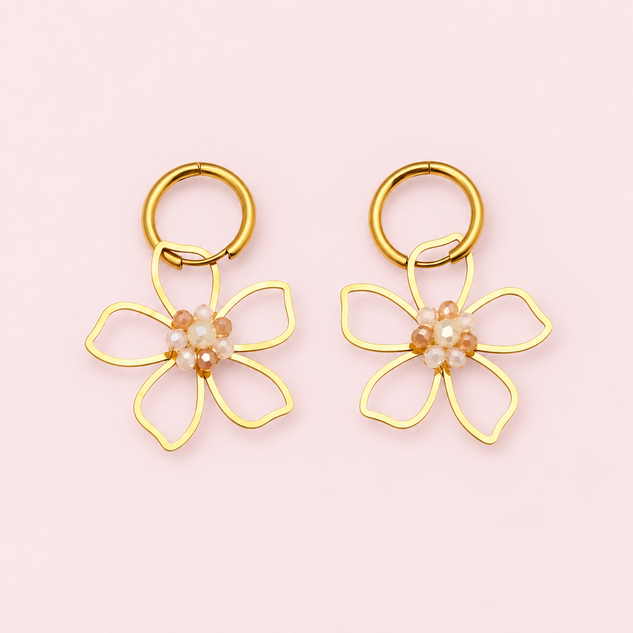 Oorbellen - Floral