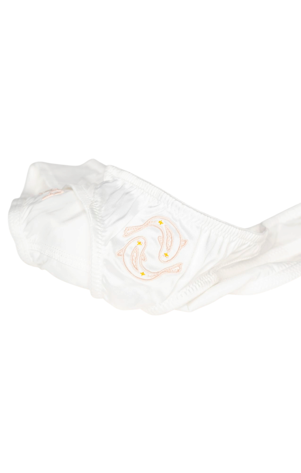 Sterrenbeeldstring VISSEN wit