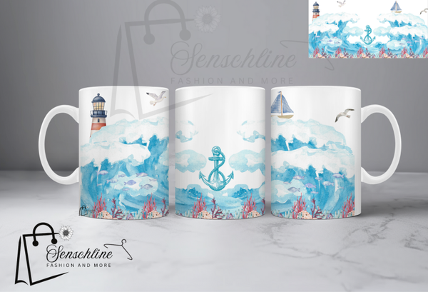 Tasse ,,Fernweh zur See''