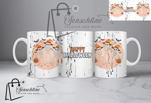 Tasse ,, Skelet Tanz ''