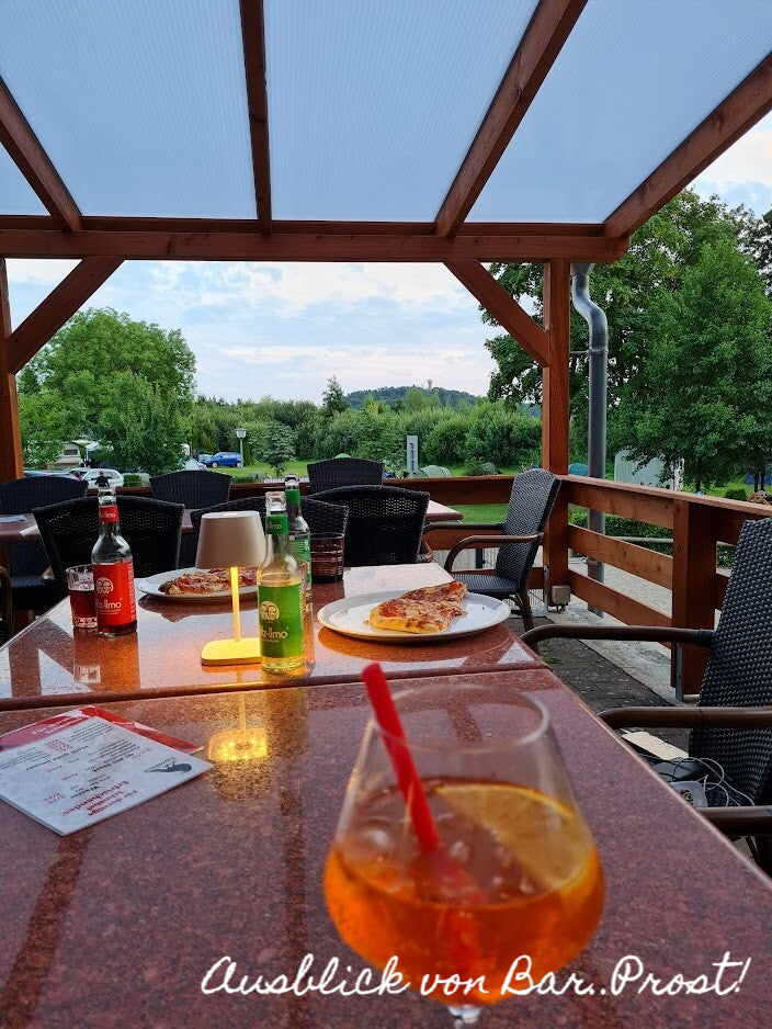 Radreisen mit Kindern I Berlin-Rostock I Frühstück in Krakow auf dem Campingplatz