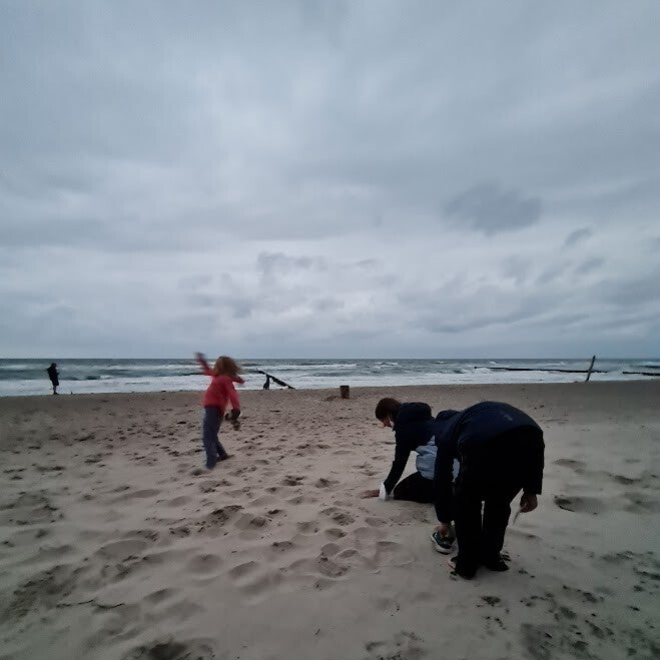 Radreisen mit Kindern Berlin - Rostock Strand Ostsee