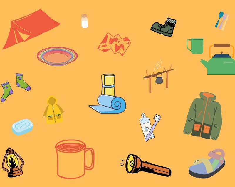 Radreisen mit Kindern Packlisten