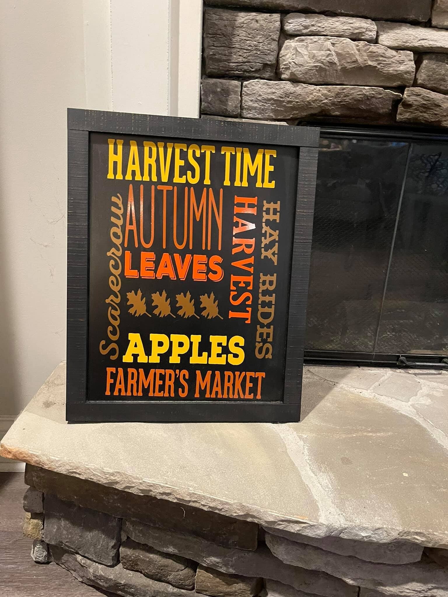 Autumn Seasonal Sign