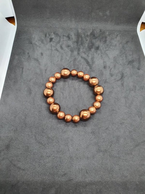 Armband van glaskralen
