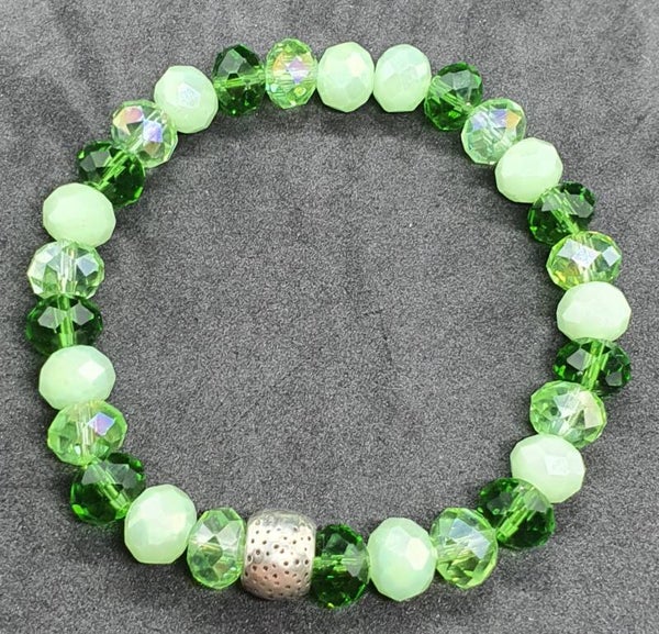Facet kraal armband