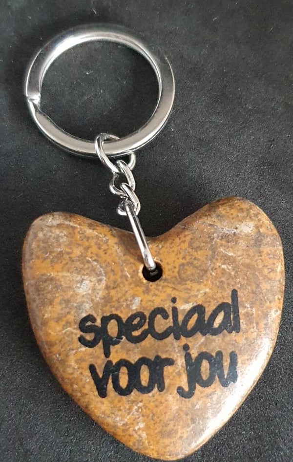 Marmeren hart met speciaal voor jou