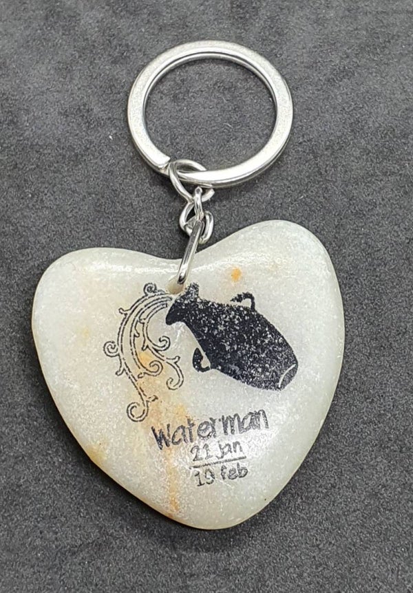 Marmeren hart met Waterman