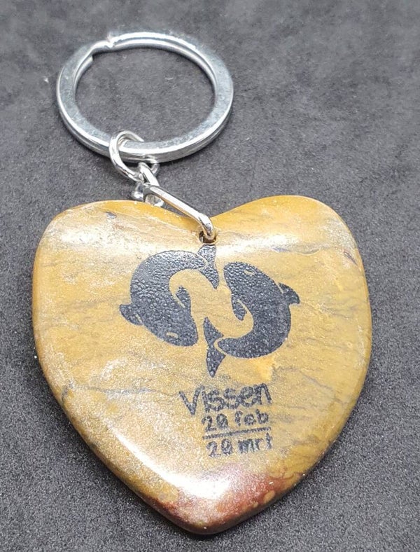 Marmeren hart met Vissen
