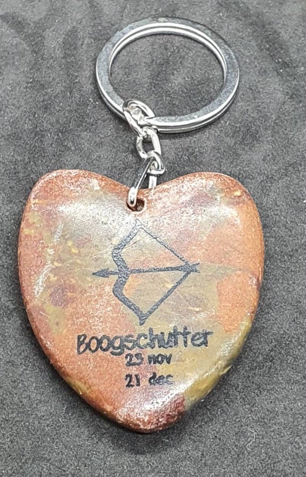 Marmeren hart met Boogschutter