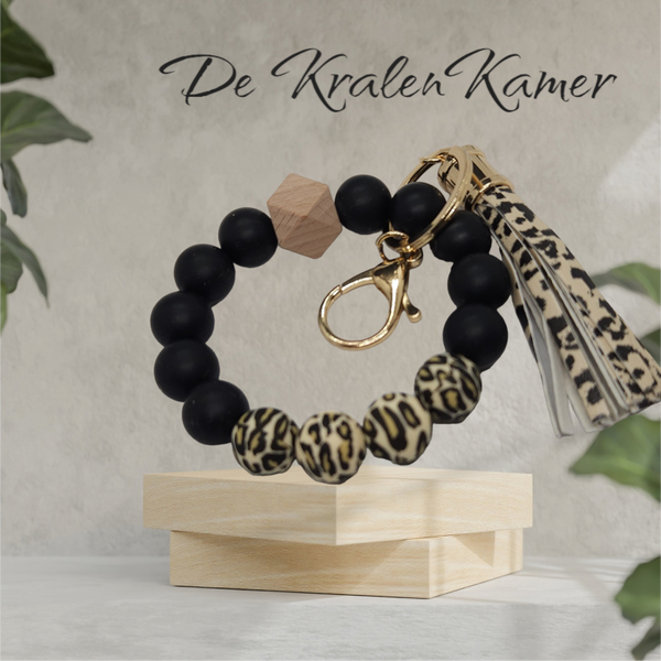 Siliconen arm sleutelhanger