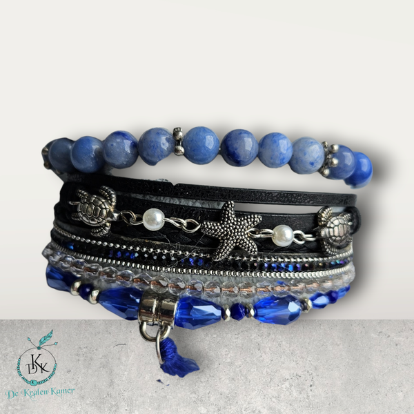 Mooi blauw setje