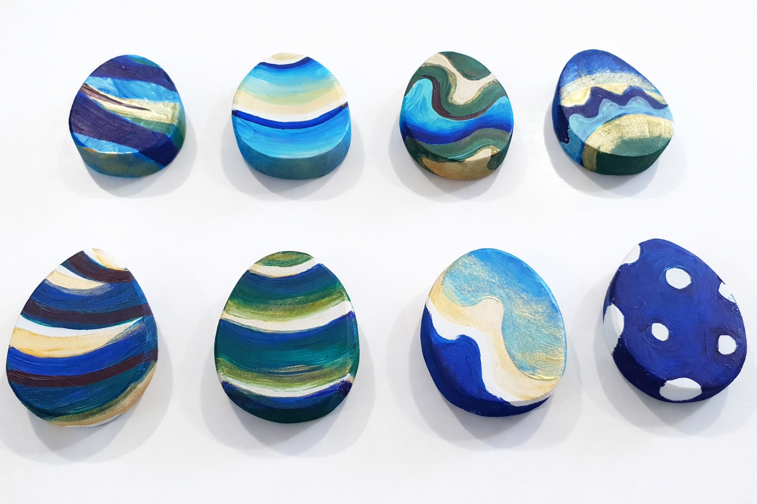 Painted Easter Eggs – Mini Eggs Set