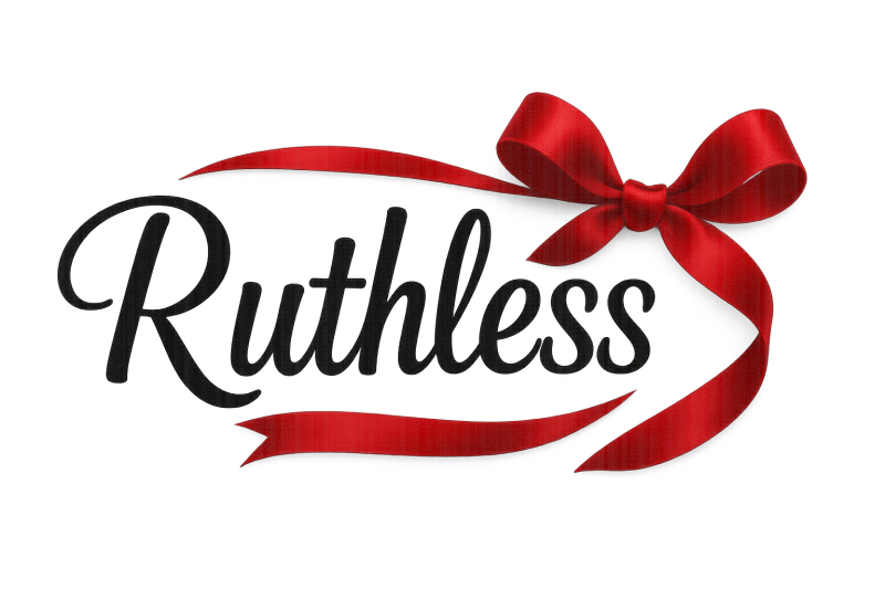Ruthless México – Rollos de listón satinado y grosgrain 3.8 cm x 45 m