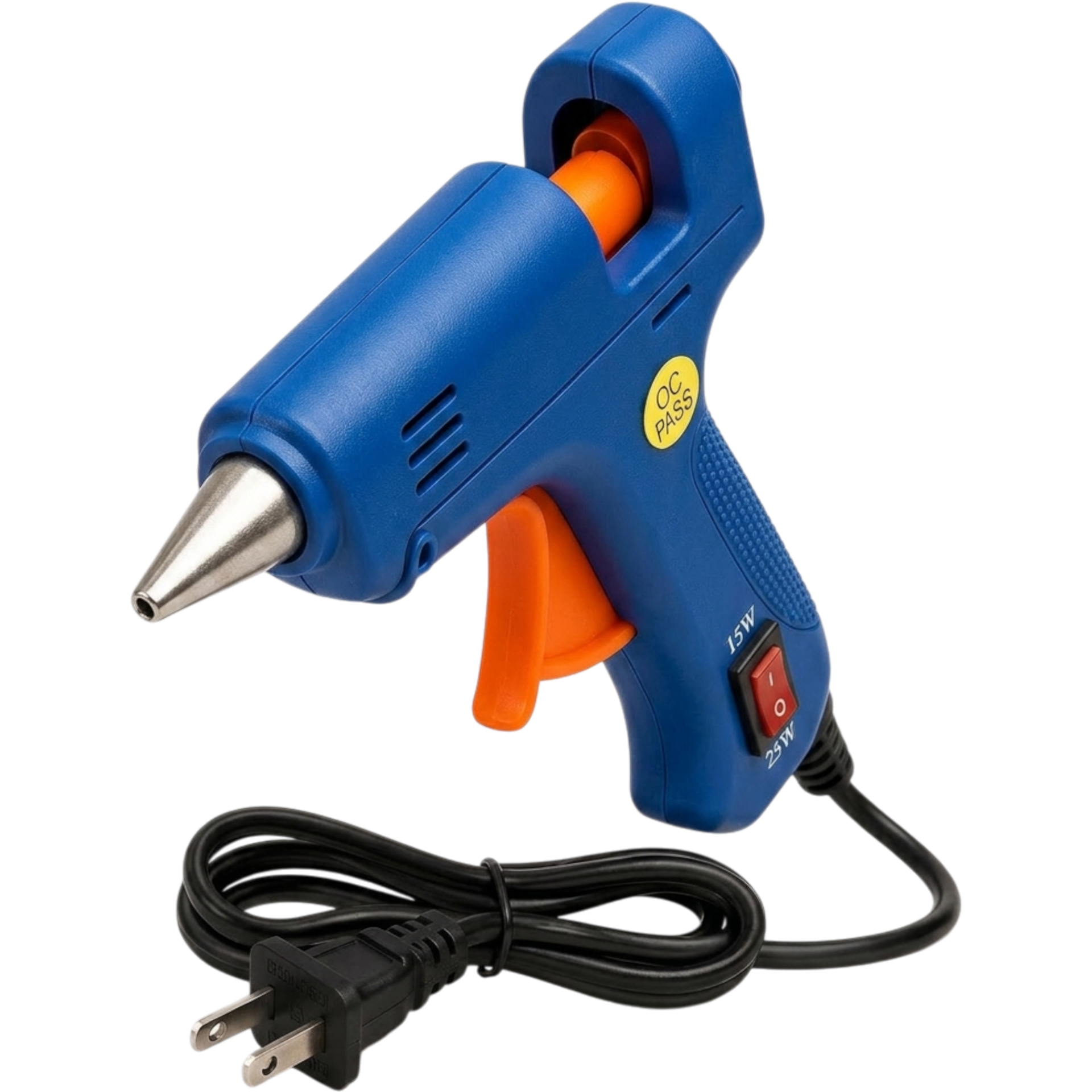 Pistola de Silicón Delgado 25W / 15W – Precisa y Rápida para Manualidades