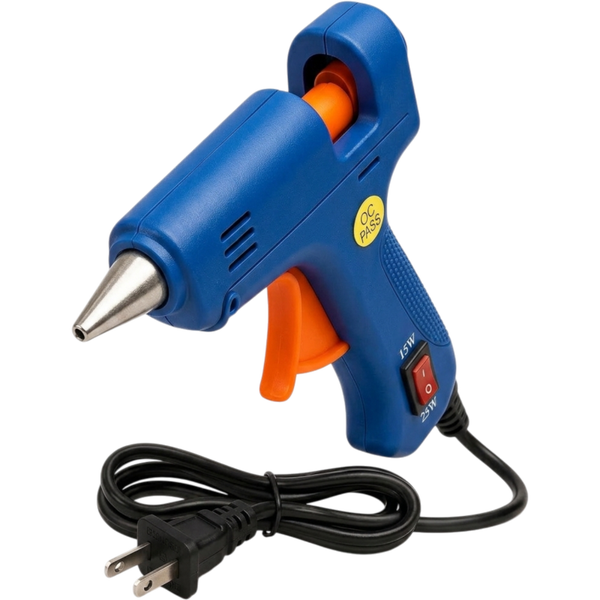 Pistola de Silicón Delgado 25W / 15W – Precisa y Rápida para Manualidades