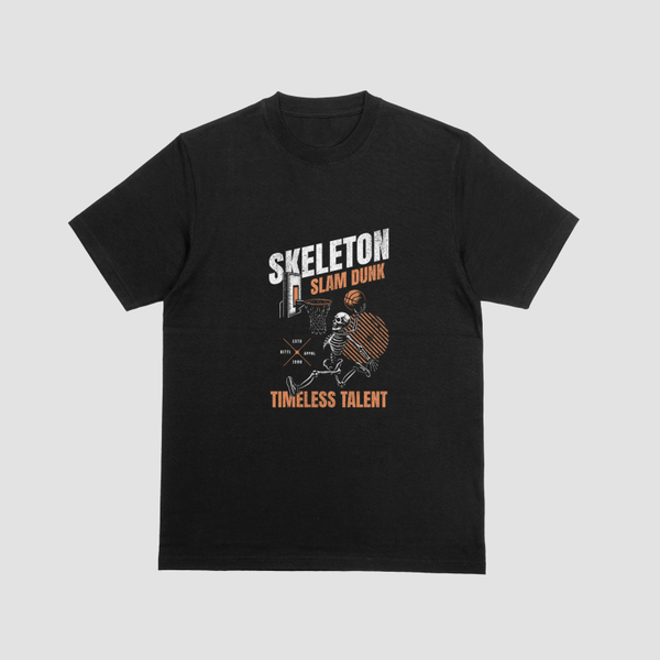 T-Shirt skeleton dunk