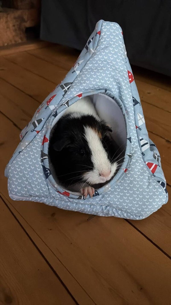 Tipi "Ahoi"für Hamster und Meerschweinchen 2 versch. Grössen