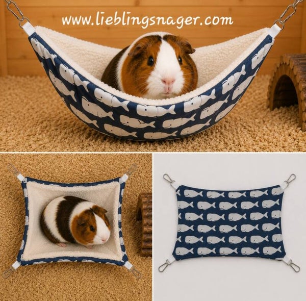 Meerschweinchen Hängenatte "Single" versch. Designs